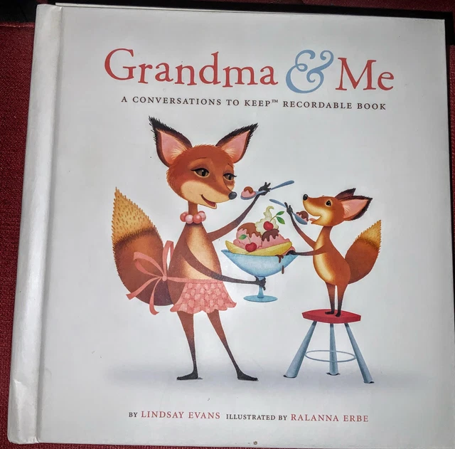 GRANDMA & ME A CONVERSATIONS TO KEEP RECORDABLE BOOK By Hallmark - Hardcover