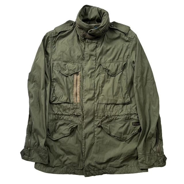POLO RALPH LAUREN Military Army Jacket Parka M65 Field Utility £120.00