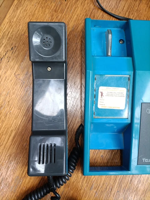 VINTAGE 80'S BRITISH Telecom Rhapsody TSR 8012 Telephone Landline Blue