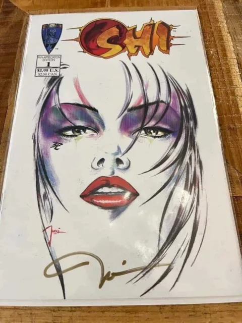 Crusade Comics #1 Shi Way Of The Warrior Variant Fan Appreciation Signed Tucci