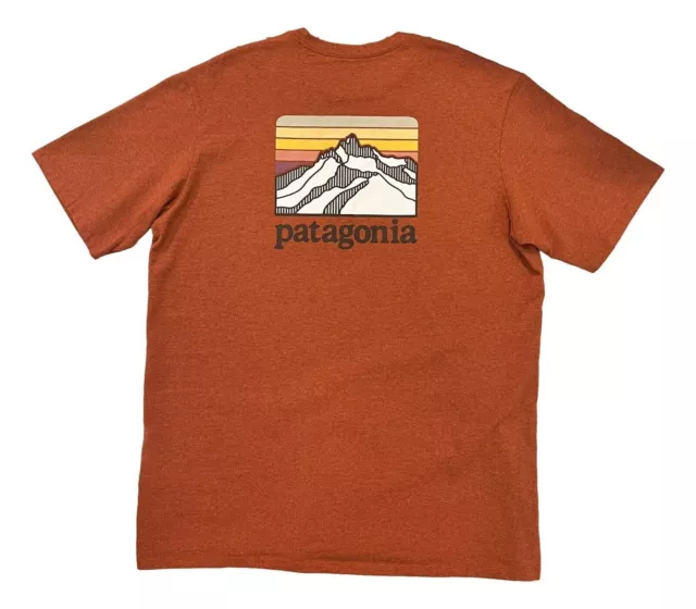 Patagonia Men's Line Logo Ridge Pocket Responsibili-Tee T-Shirt 38511