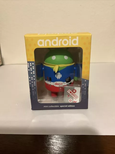 Google Special Android Mini Collectible Figures Docs Hero Rare