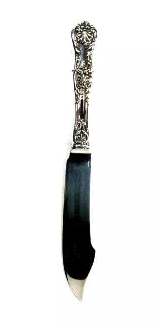 King George by Gorham All Sterling Silver no mono priced per FISH KNIFE $75.00