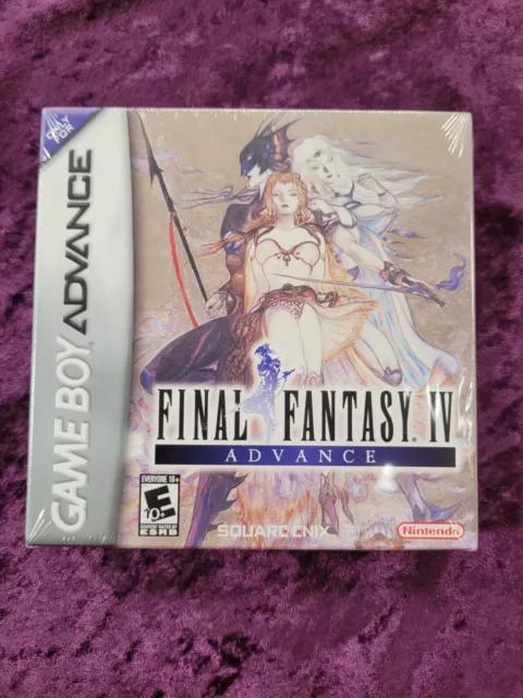 Final Fantasy IV Advance (Nintendo Game Boy Advance, 2005) (AGB-BZ4E-USA)