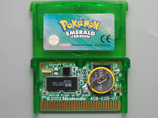 Pokemon: Emerald Version Nintendo Game Boy Advance, Complete In Box, Dry  Battery