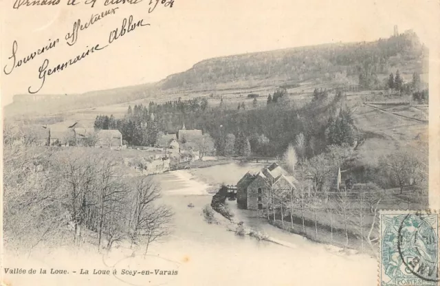 Scey-en-Varais (Doubs) - View General La Loue