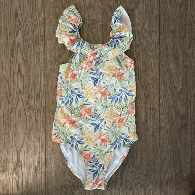 ZARA girls floral swimsuit age 11-12 years