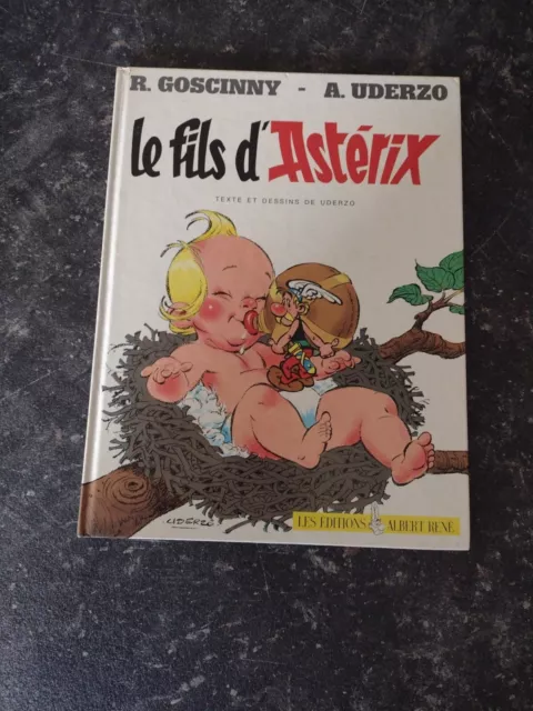 Livre Bd Le Fils D'asterix Goscinny Uderzo E.o 1983 Albert Rene
