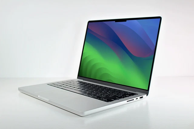 APPLE MACBOOK PRO 14in M1 Max 32-Core GPU 64GB RAM 2TB SSD Silver AC+ ...