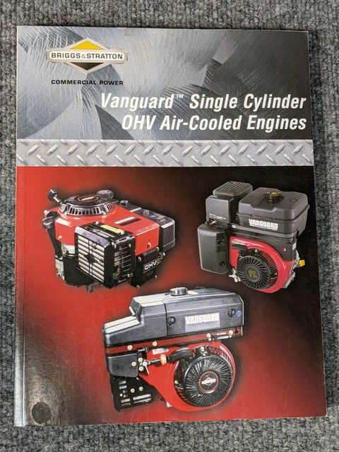 BRIGGS &amp; STRATTON Vanguard Single Cylinder OHV Engine Repair Manual Lawn Garden EUR 18,97 ...