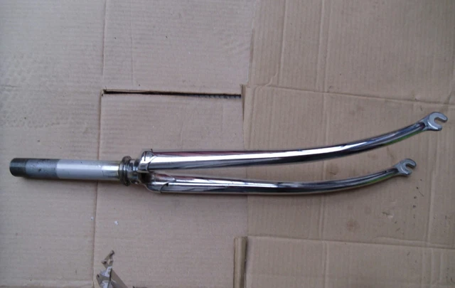 FORCELLA CROMATA PER bici da corsa Vintage EUR 50,00 PicClick IT