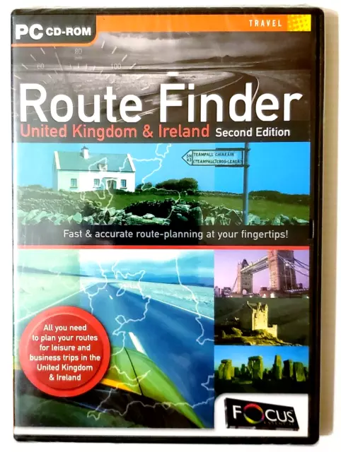 Route Finder Regno Unito e Irlanda - Software per PC, nuovo e sigillato