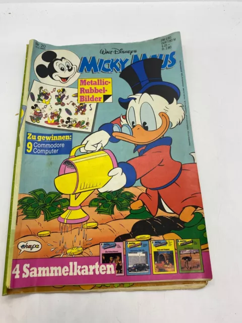 Micky Maus Walt Disneys Comic Heft NR. 20