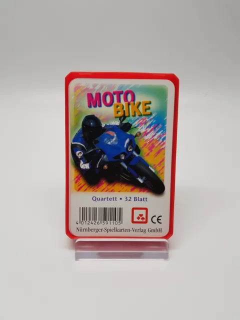 Moto Bike Quartett 32 Blatt - Kartenspiel / Zustand: Gebraucht