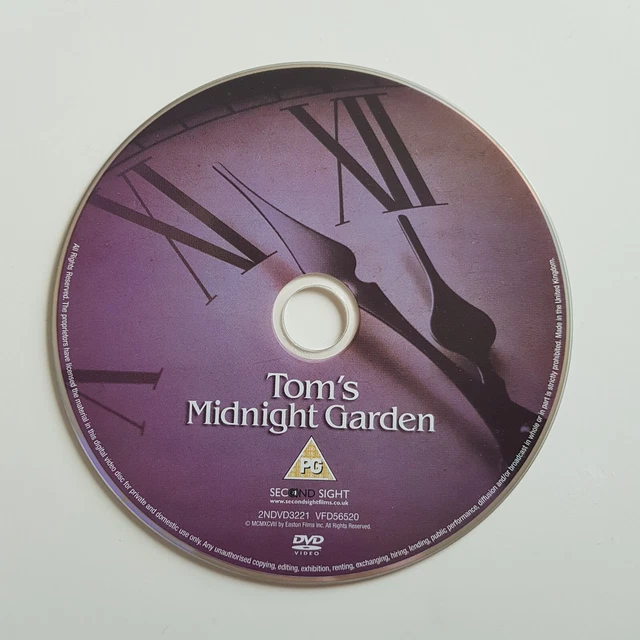 TOM'S MIDNIGHT GARDEN (DVD, 2011) Disk Only Free Postage Certificate PG