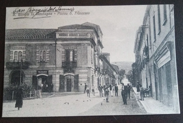1928 San Giorgio la Montagna (Benevento) - p.zza San Francesco