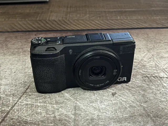 Ricoh GR II 16.2MP Digital Camera - Black (SEE DESCRIPTION)