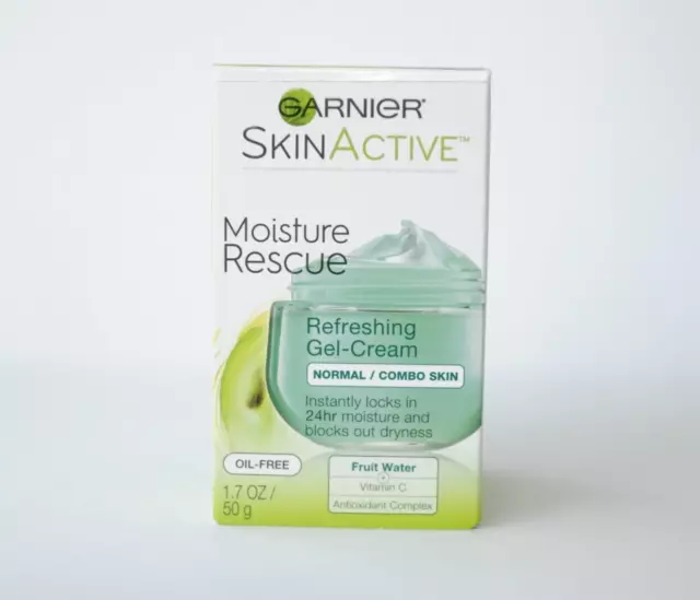 Garnier SkinActive Moisture Rescue Refreshing Gel Cream 1.7 oz Oil-Free NEW
