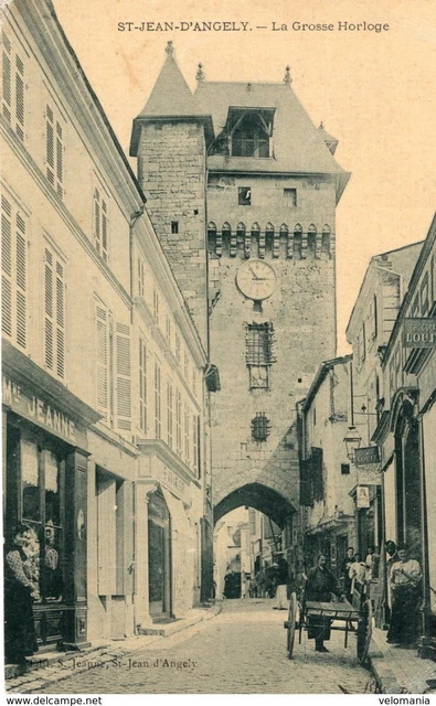 Cpa 17 Saint Jean D'angely Pont Tournant Sur La Boutonne
