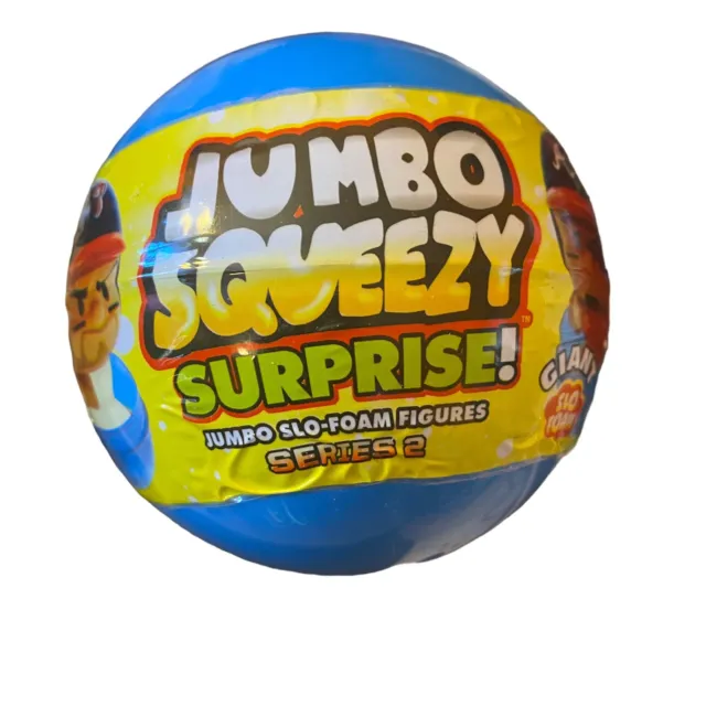 1 MLB Baseball Jumbo Squeezy Surprise! Jumbo Slo-Foam Figures Series 2 NEW