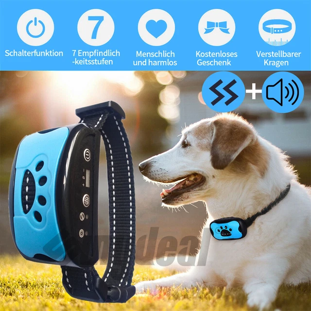3 en 1 Collar Perro Anticampana Entrenamiento Perro Entrenamiento Mascota Tono + Vibración