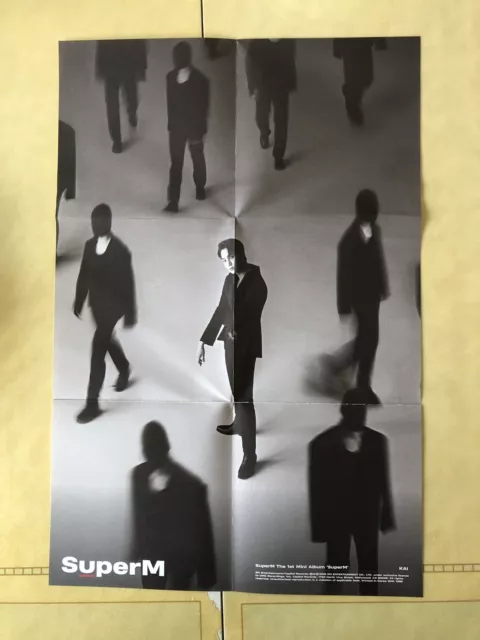 SuperM 1st Mini Album Poster Kai