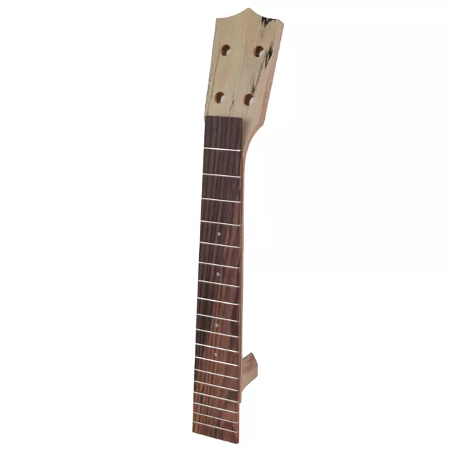 Ukulele Neck and Fretboard for 26 Inch Tenor Hawaii Guitar Parts Maple Rosewood