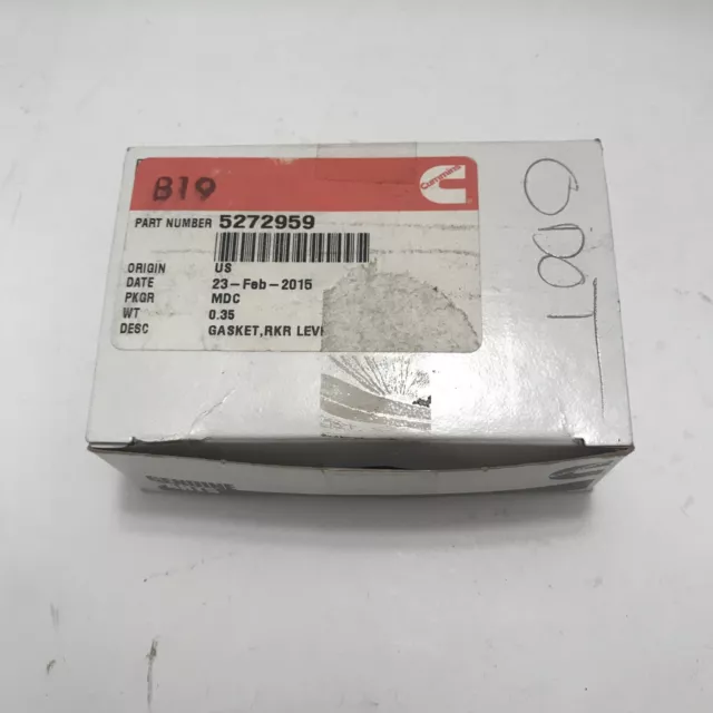 Cummins Gasket 5272959, RKR, Lever housing. NOS, free shipping