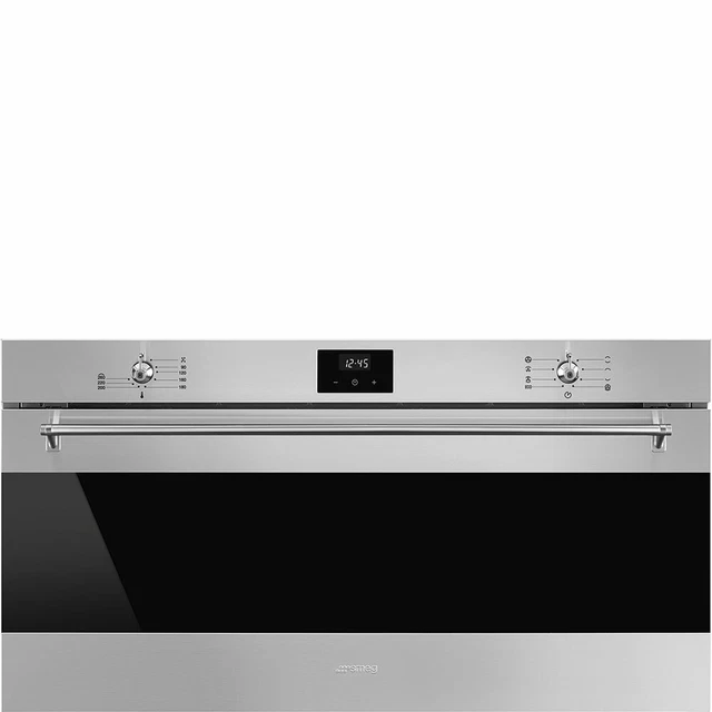 SMEG SFR9300X Four Encastrable 90 CM Inox 8 Fonctions Vapor Clean Classe A+