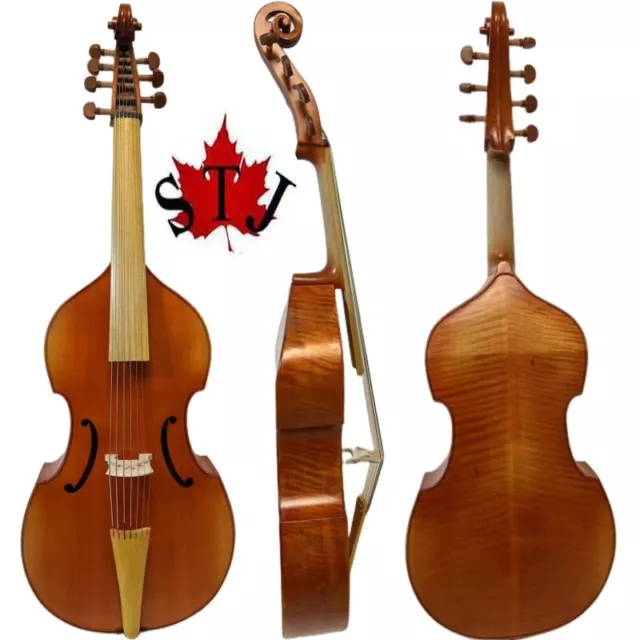 Hand made SONG Master Viola Da Gamba,7 strings 29" Gamba,Good Sound #15590
