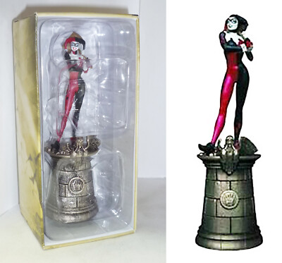 ARLEQUIN HARLEY QUINN EAGLEMOSS Eaglemoss DC CHESS COLLECTION BEG1901 FIGURE NEW 