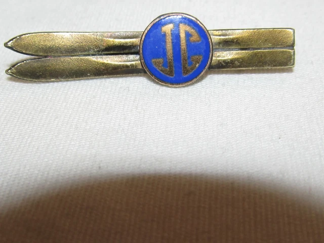 JC de CASTELBAJAC Pin 1.5" PRIDE Designer Skiis Pin  AA Lyon France Bronze