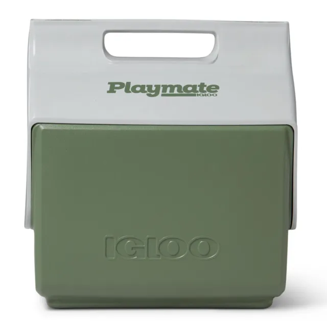 Igloo Eco Cool Playmate Small Recycled Plastic Cool Box Drinks Cooler Green