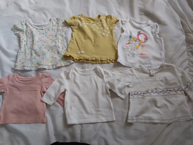 Baby Girls Newborn/first size/tiny baby Huge Clothes Bundle 50 Items inc NEXT #2 9