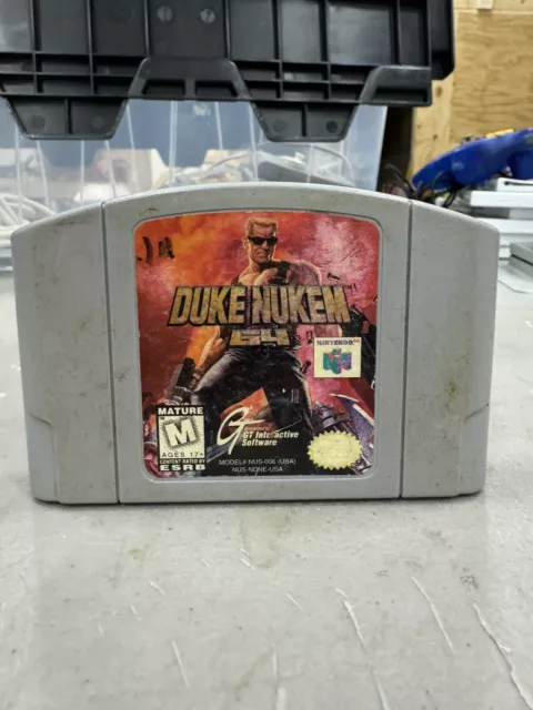 Duke Nukem 64 N64 Nintendo 64 AUTHENTIC