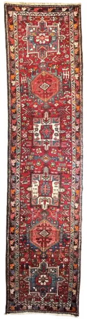 Superb Antique Exquisite Hand-knotted Rug 2’ 8” x 11’ 3” (INV238) 3x11