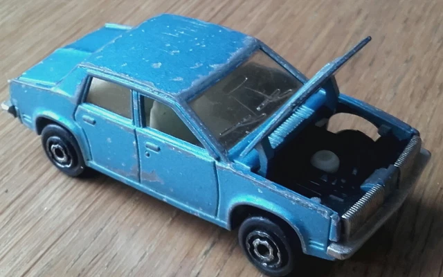 Jouet Voiture Majorette Oldsmobile - Échelle 1/75 - N°253 - Occasion - Modèle En Zamak