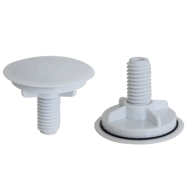2 Pieces Kitchen Sink Hole Cover Faucet Hole Cover Metal Plug