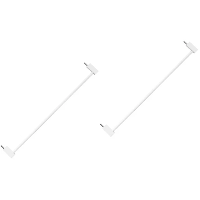 Set of 2 Steel Pipe Baby Safety Gate Toddler Extension Rod for