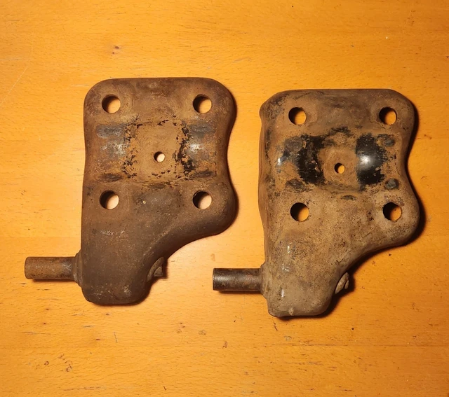1979 1985 TOYOTA PICKUP Rear Axle Ubolt U Bolt Mounting Plates Shock 