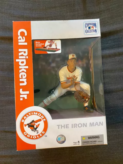 CAL RIPKEN JR. 2005 McFarlane MLB Cooperstown 12" Action Figure - ORIOLES - NEW!