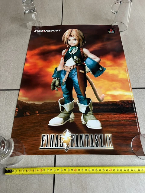 Final Fantasy IX 9 Sony Playstation 1 PS1 Promo Store Affiche