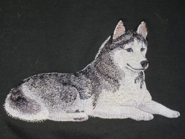 Embroidered Ladies Jacket - Siberian Husky C4977 Sizes S - XXL