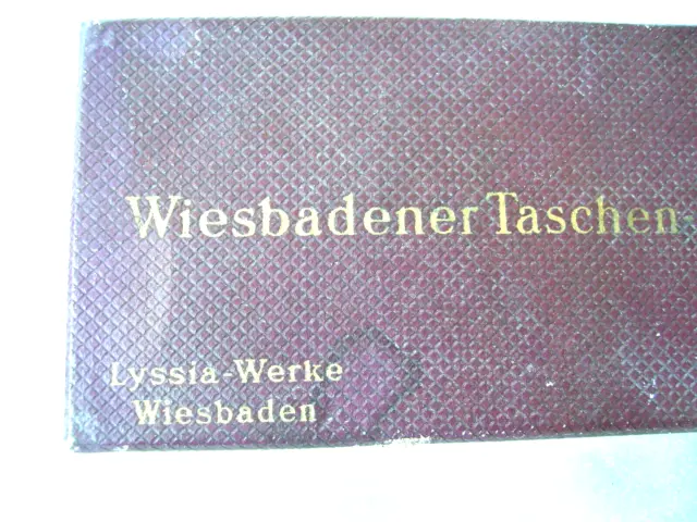 Rarität Medizintechnik Vintage-Box Wiesbadener Taschen-Inspirolator