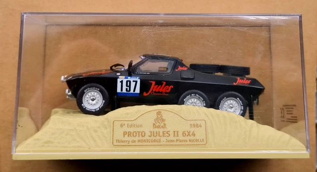 Modèle Réduit Proto Jules II – Rallye Paris-Dakar 1984 – Échelle 1/43 – Norev – Neuf
