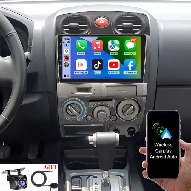 Android 13 Car Radio Apple Carplay GPS Head Unit For Holden Colorado 2008-2012