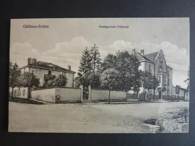 CHATEAU SALINS Moselle CPA 57 le tribunal