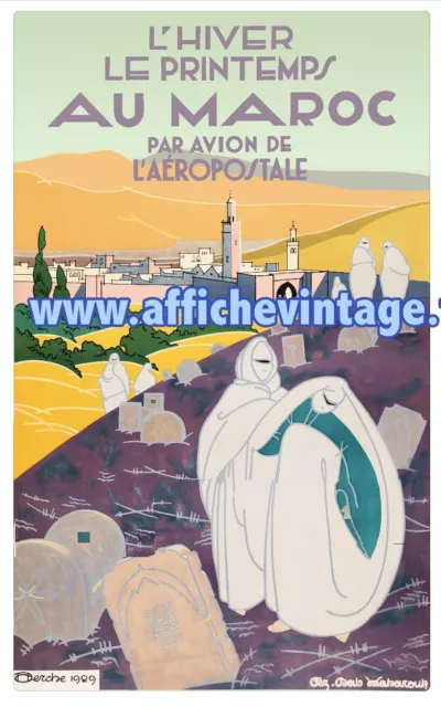 affiche poster maroc