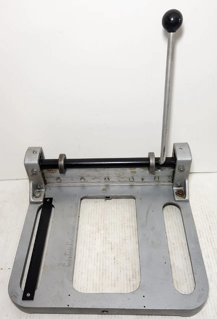 12" Aluminum Metal Brake Bender Project Metal Fabrication - Vintage Model 5
