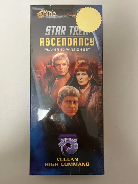 Star Trek Ascendancy: Vulcan High Command Player Expansion Set Board Game New!